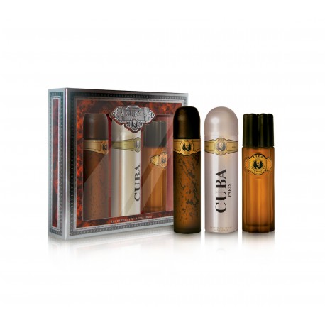 ESTUCHE CUBA GOLD - DEO - AFTERSHAVE