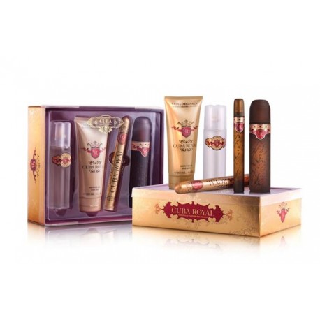 ESTUCHE CUBA ROYAL 4 PIEZAS