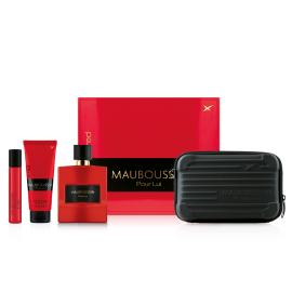 SET MAUBOUSSIN POUR LUI IN RED